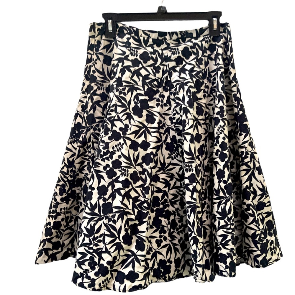 Tara Jarmon 100% Cotton Jupe Jumbo Full‎ Skirt 38